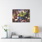 Superhero Canvas Art - Avengers Wall Decor