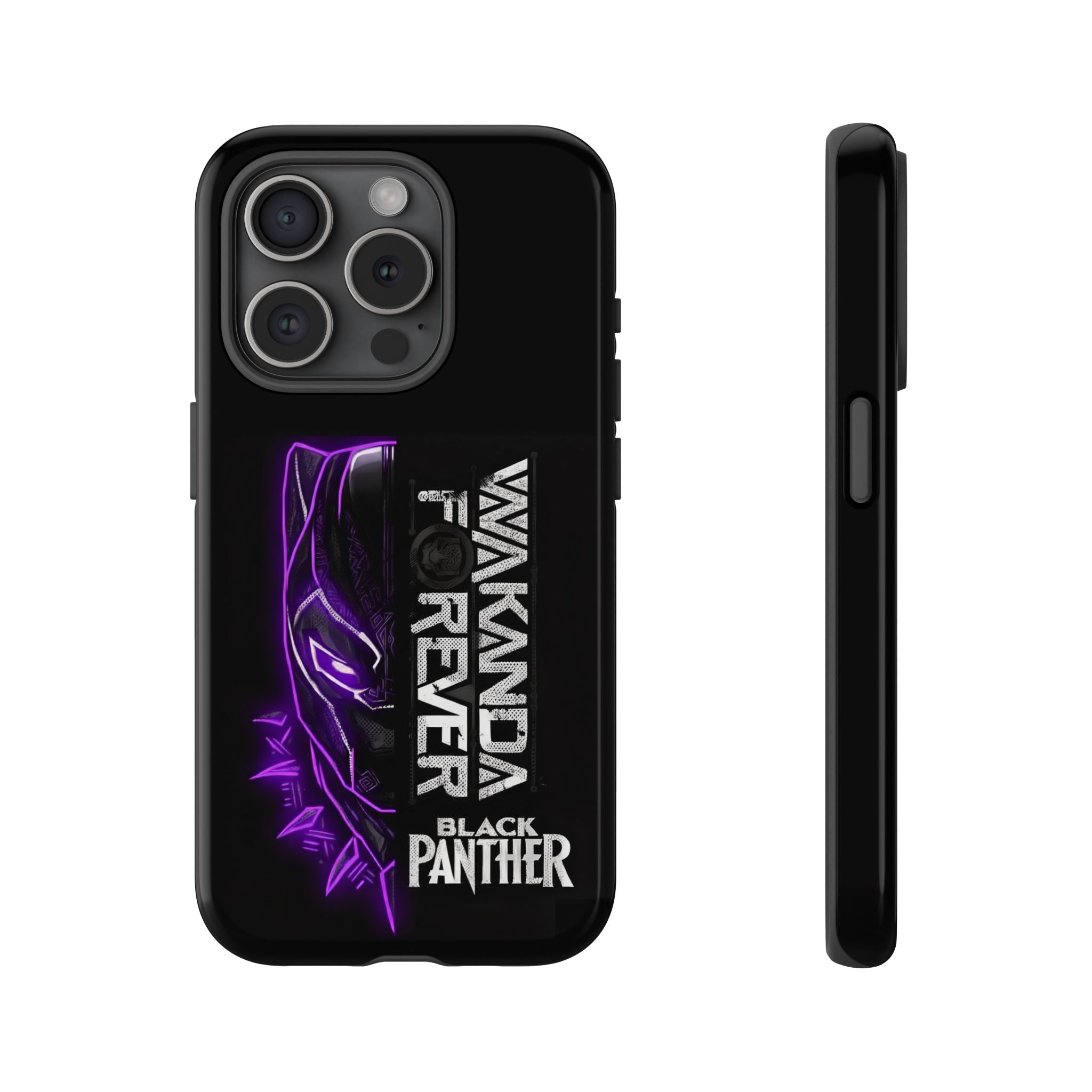 Wakanda Forever Phone Case — Vibranium-Style Protective iPhone Case