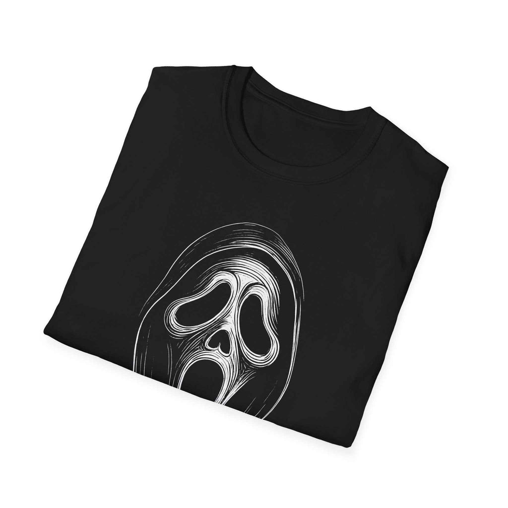Scream Urban Fashion Tee, Graphic Shirt, Scary Theme Apparel, Friends Nature Lovers Unisex Softstyle Tshirt, Halloween Outfit, Horror