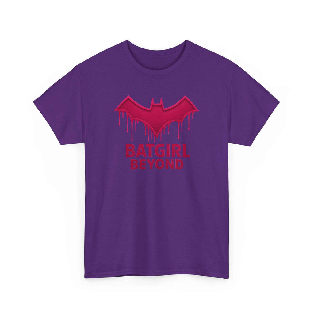Beyond The Edge Batgirl Neon Grunge Unisex T-shirt