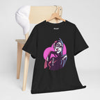 Catwoman Neon Heart Retro Comic T-Shirt — Catwoman Anti-Hero Tee