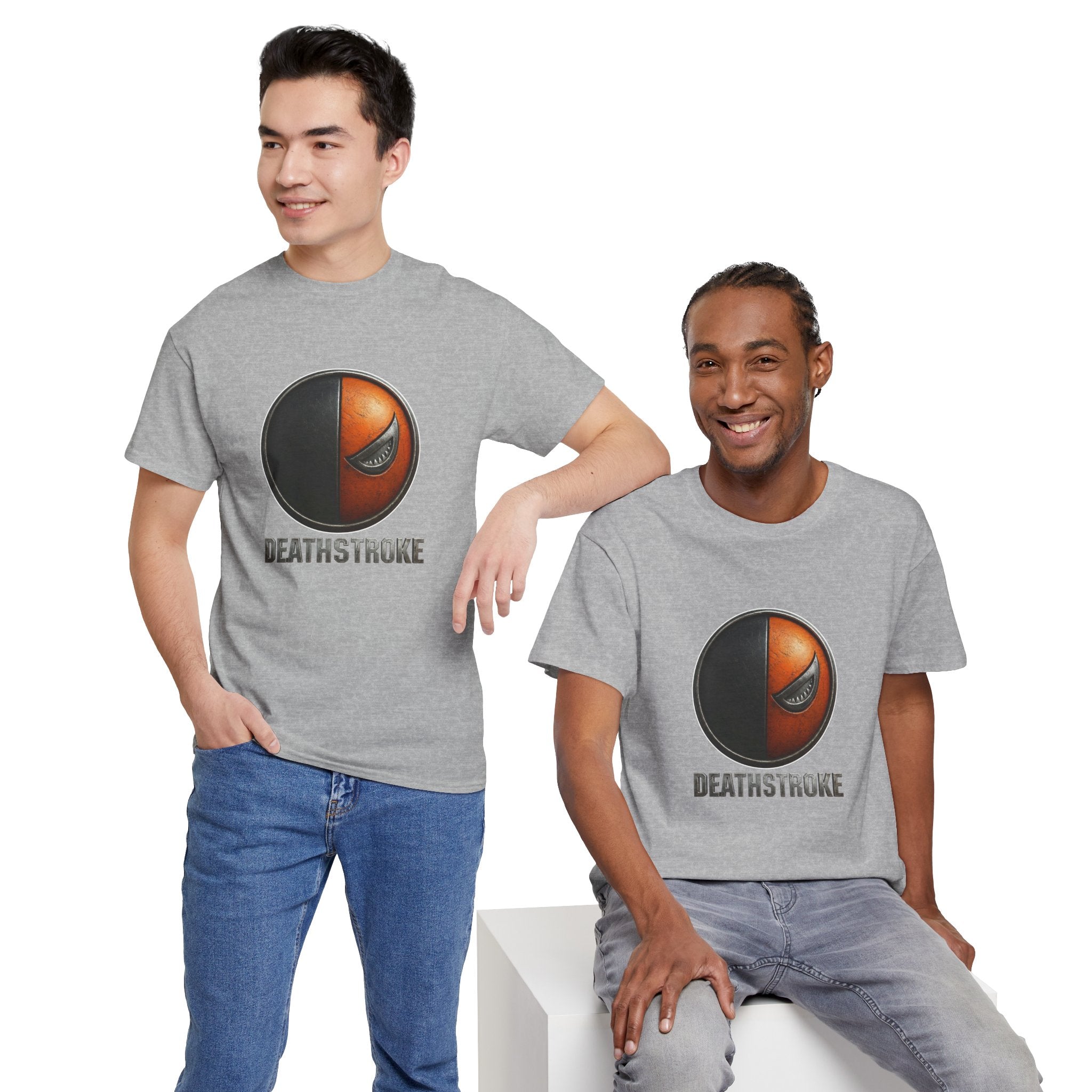 Deathstroke Logo T-Shirt – DC Comics Supervillain Graphic Tee for Fans