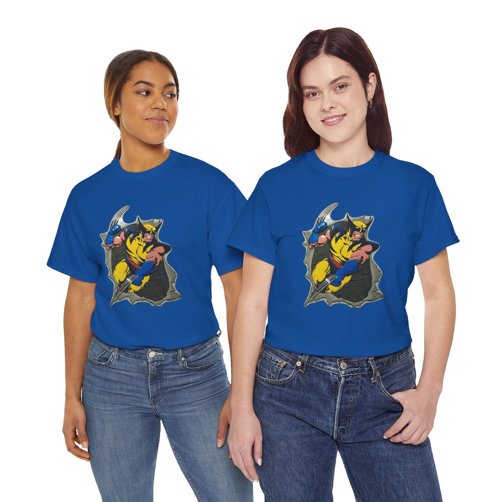 Retro Comic Wolverine T-Shirt — Vintage X‑Men Graphic Tee