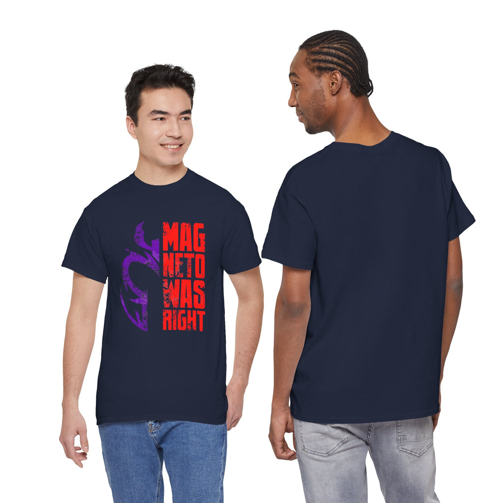 Magneto Was Right Graphic Tee — Marvel X‑Men Magneto T-Shirt