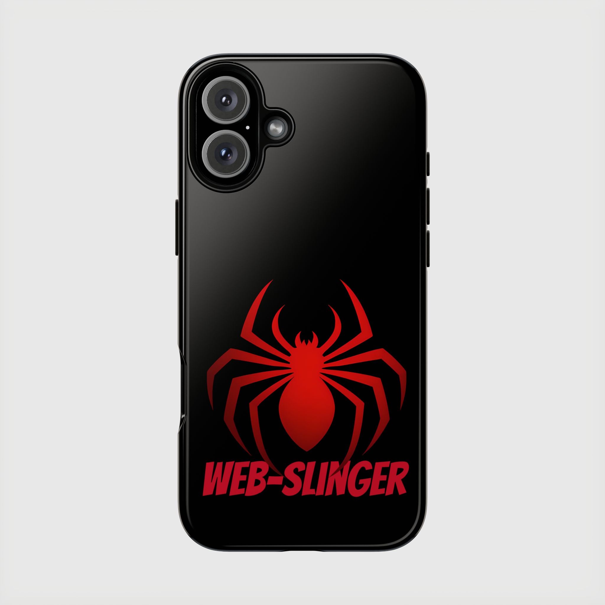 Red Spiderman Hard iPhone Case - Drkheroz