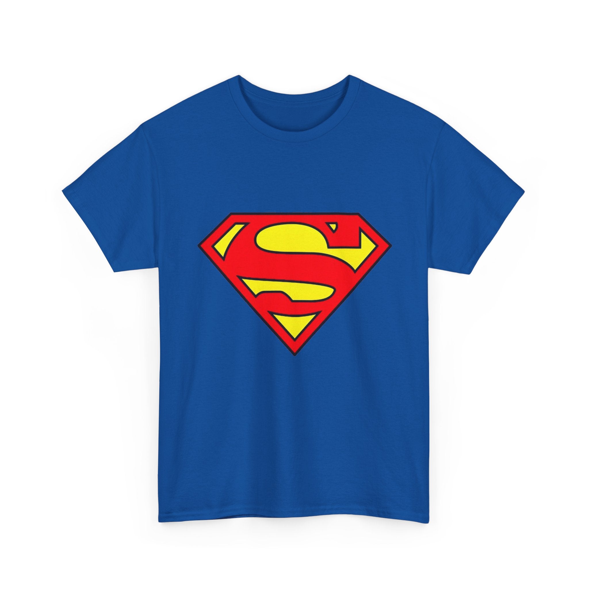 Classic Superman Shield Logo Unisex T-Shirt — Man of Steel "S" Emblem Tee