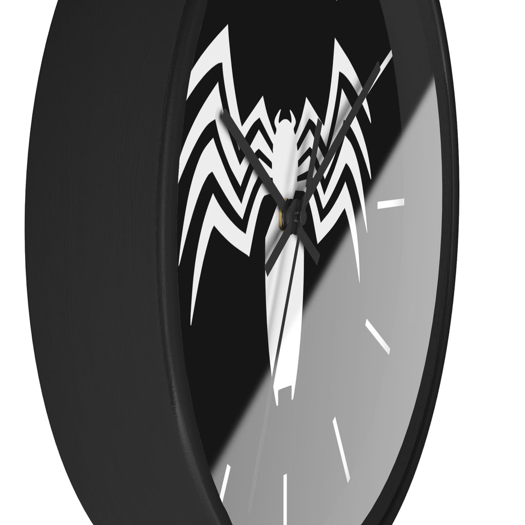 Venom Logo Wall Clock — Eddie Brock Villain Home Decor