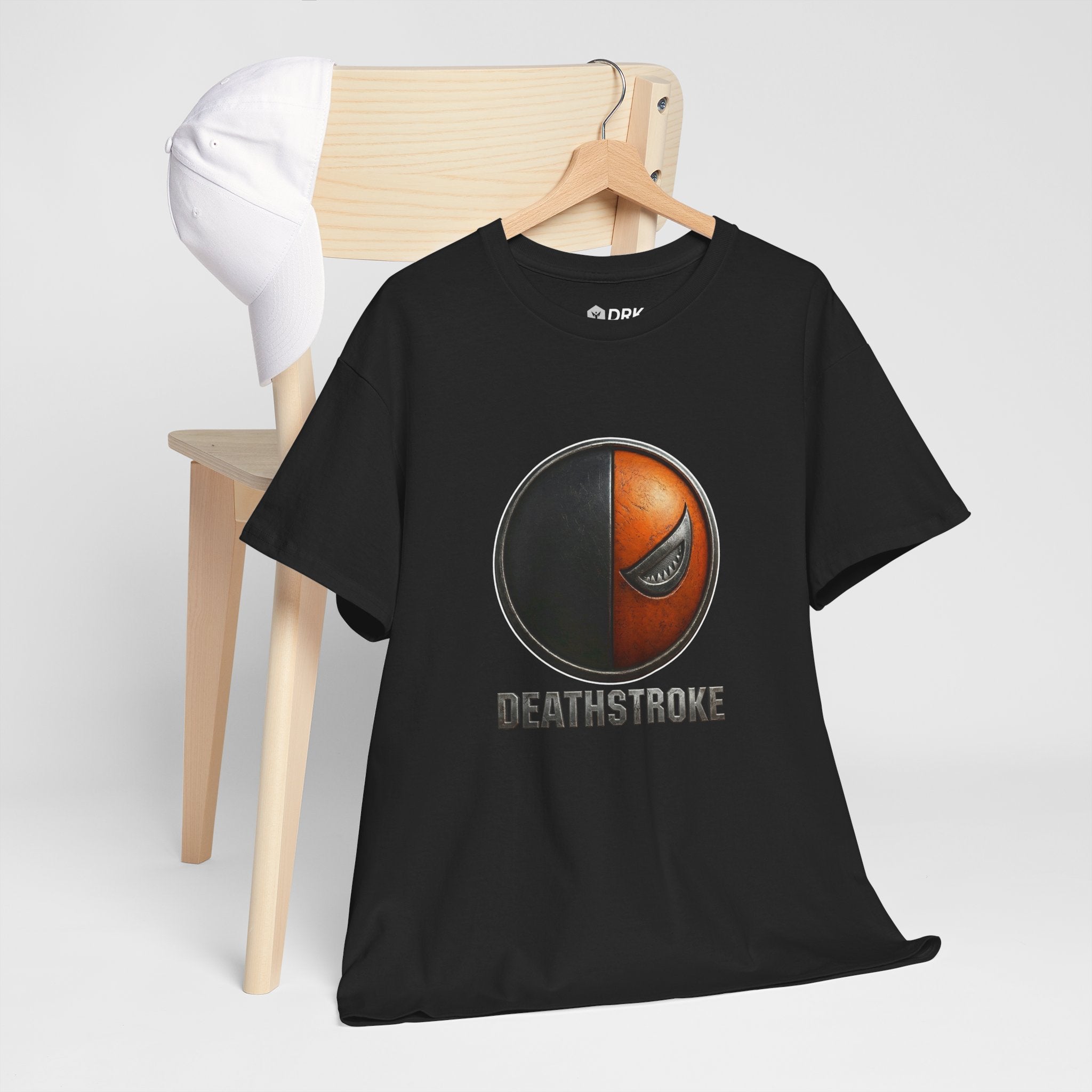 Deathstroke Logo T-Shirt – DC Comics Supervillain Graphic Tee for Fans