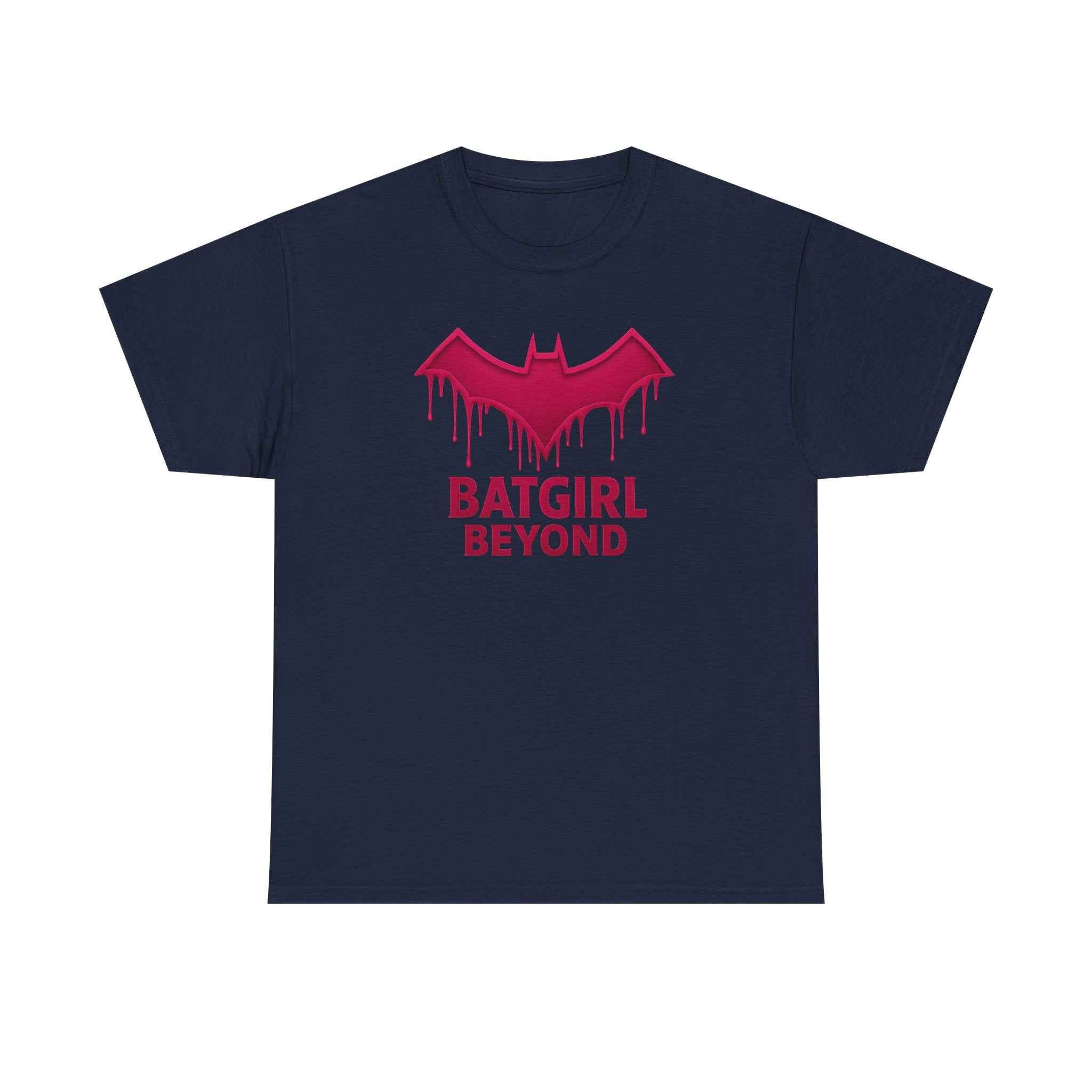 Beyond The Edge Batgirl Neon Grunge Unisex T-shirt