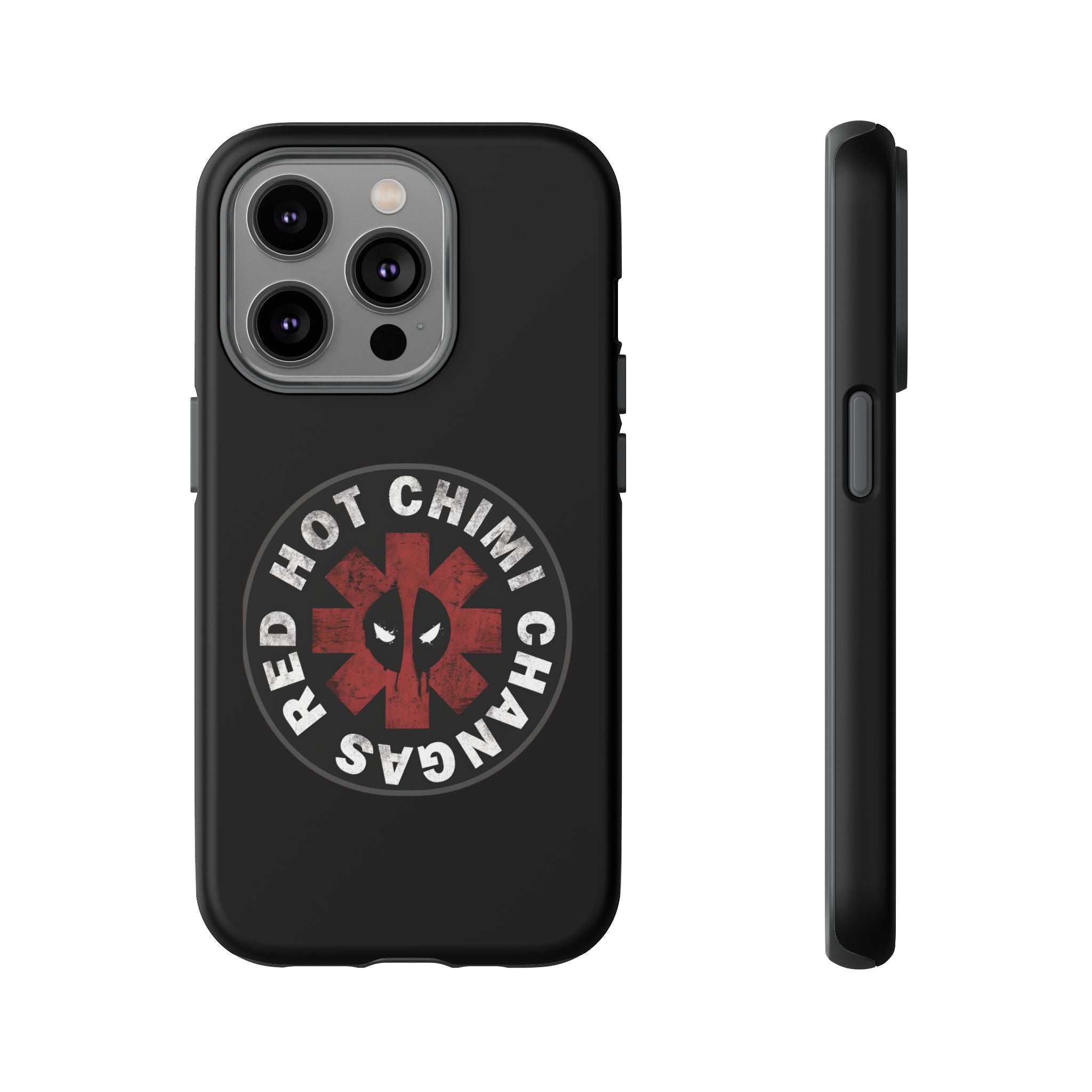 Deadpool: Chimi Chagans Hard Case for iPhone 17, 17 Air, 17 Pro Max, 16, 15, 14