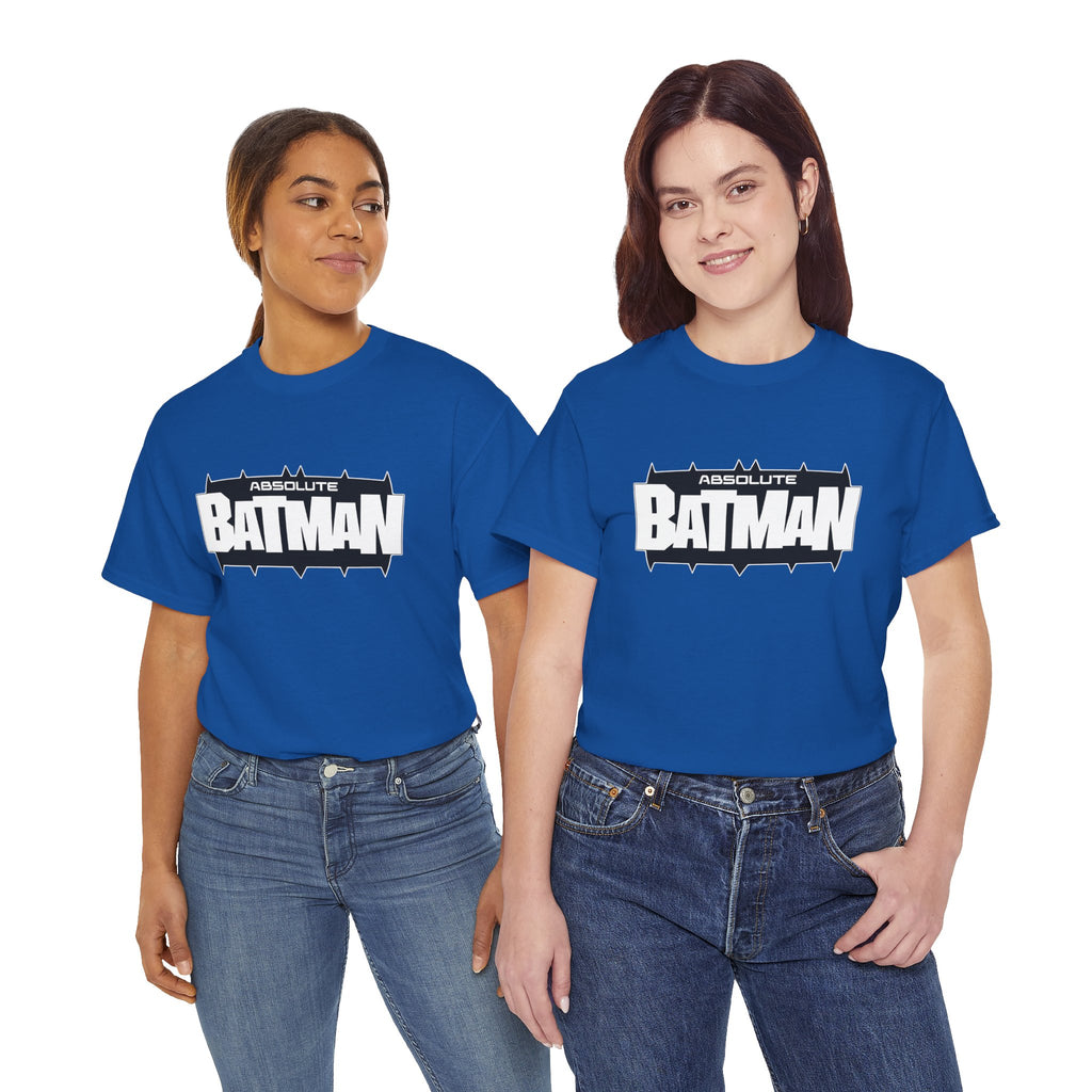 Absolute Batman Logo Unisex T-Shirt – DC Absolute Universe Gotham Knight Heavy Bat Graphic Tee