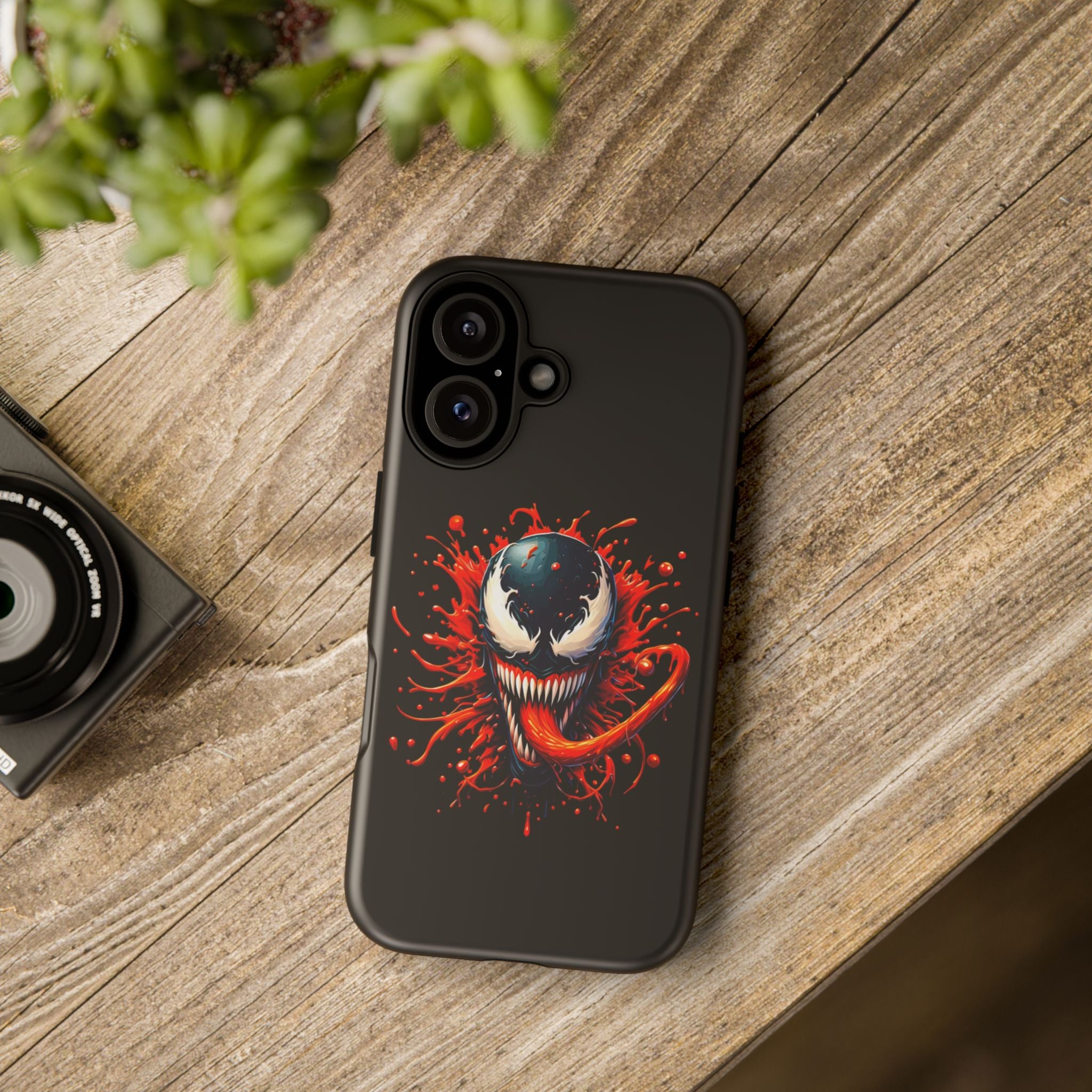 Venom vs Carnage "Symbiote Strike" Hard Case for iPhone 17, 17 Air, 17 Pro Max, 16, 15, 14