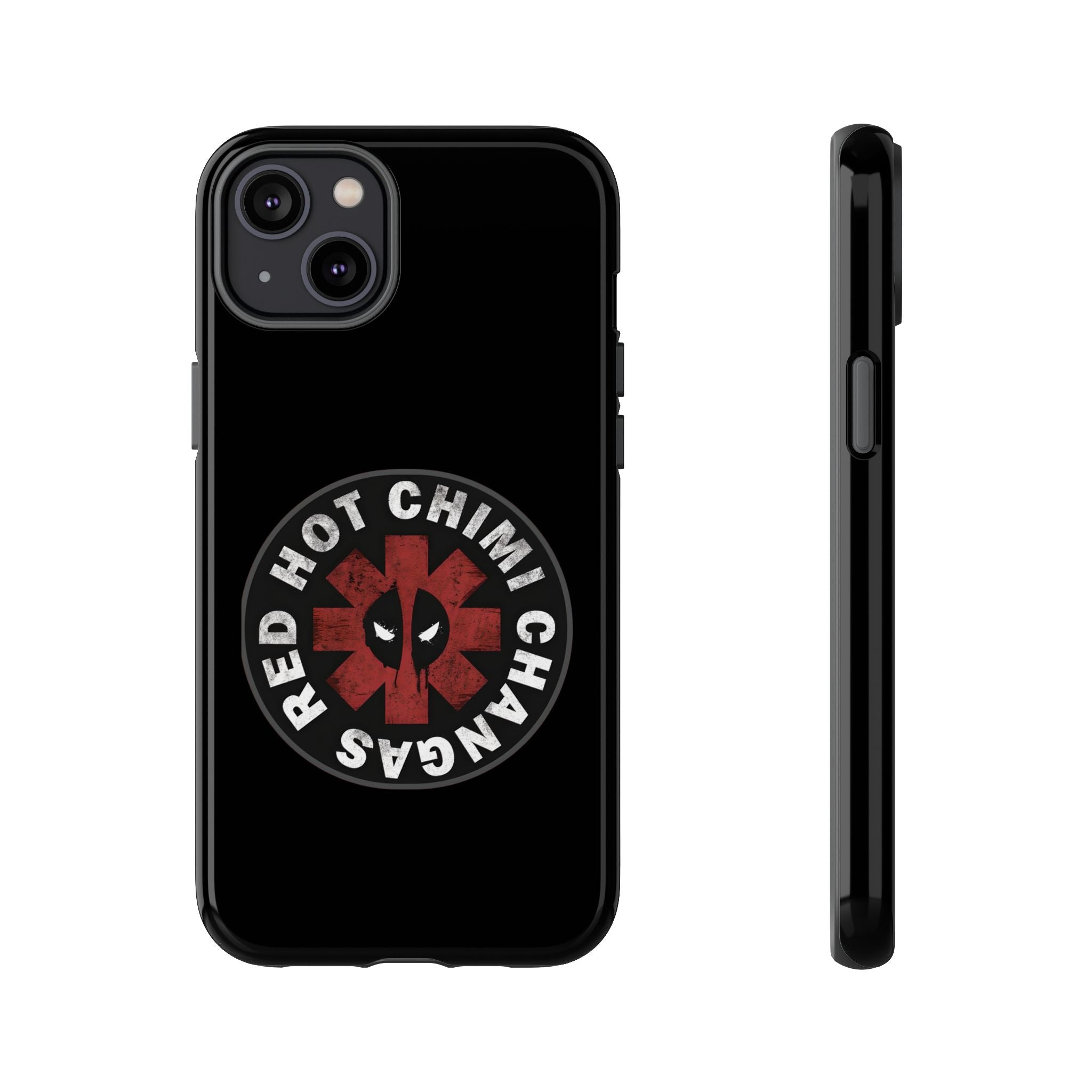 Deadpool: Chimi Chagans Hard Case for iPhone 17, 17 Air, 17 Pro Max, 16, 15, 14