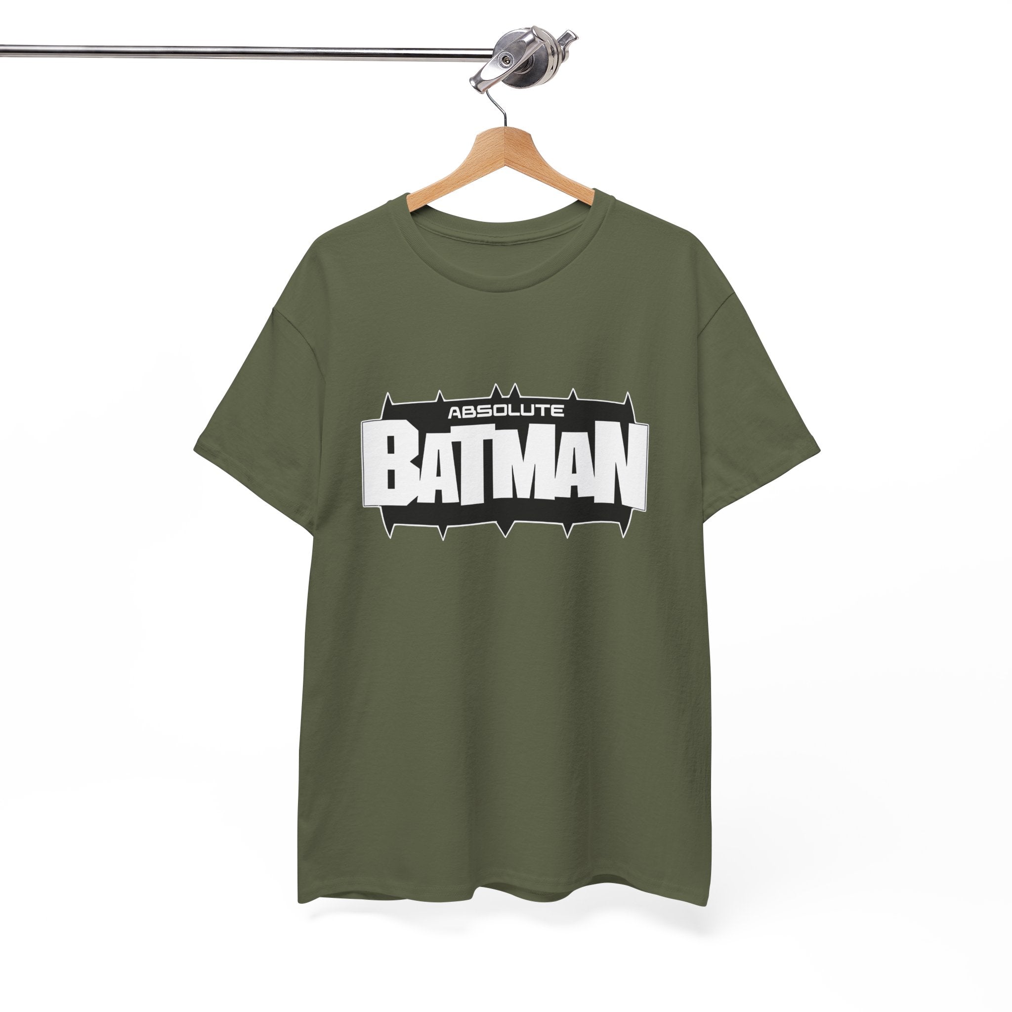 Absolute Batman Logo Unisex T-Shirt – DC Absolute Universe Gotham Knight Heavy Bat Graphic Tee