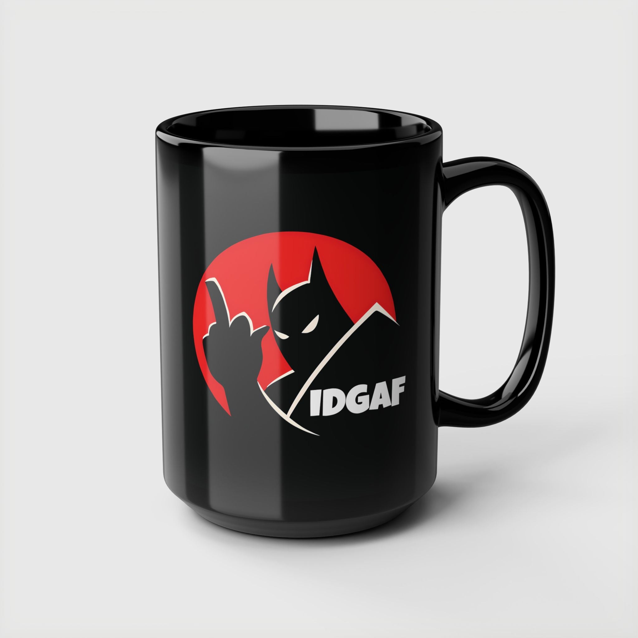 IDGAF Boss BATMAN Coffee Mug 11/15 oz - Drkheroz