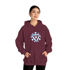 Iron Man Arc Reactor Hoodie — Glowing Iron Man Chest Emblem