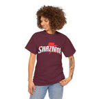 Shazam! Lightning Logo T-Shirt — Retro Comic Superhero Tee