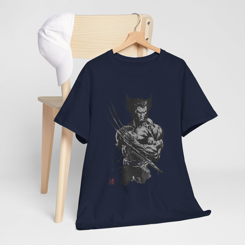 Wolverine Samurai T-Shirt – Marvel Inspired Japanese Style Unisex Tee