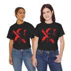 Deadpool Marvel Rivals Graphic Tee — Red X Masked Wade Wilson T-shirt