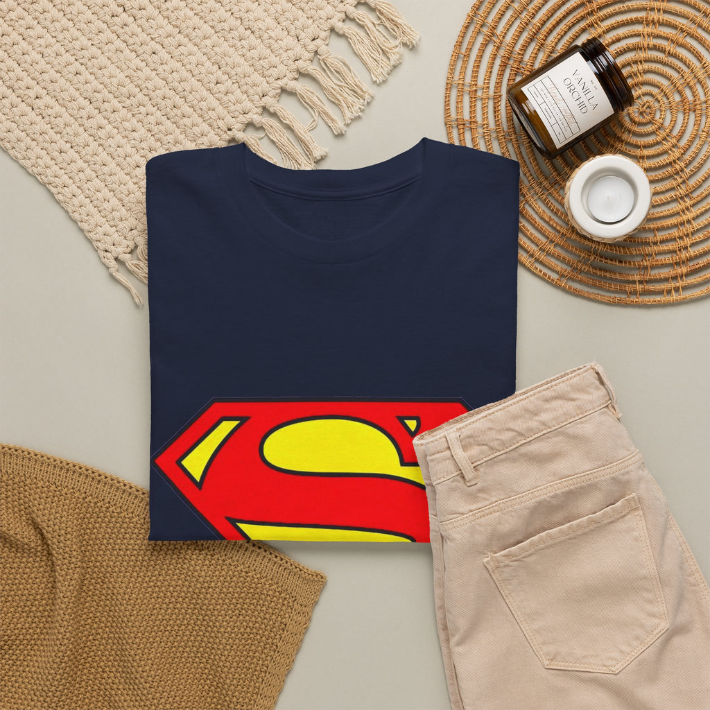 Classic Superman Shield Logo Unisex T-Shirt — Man of Steel "S" Emblem Tee