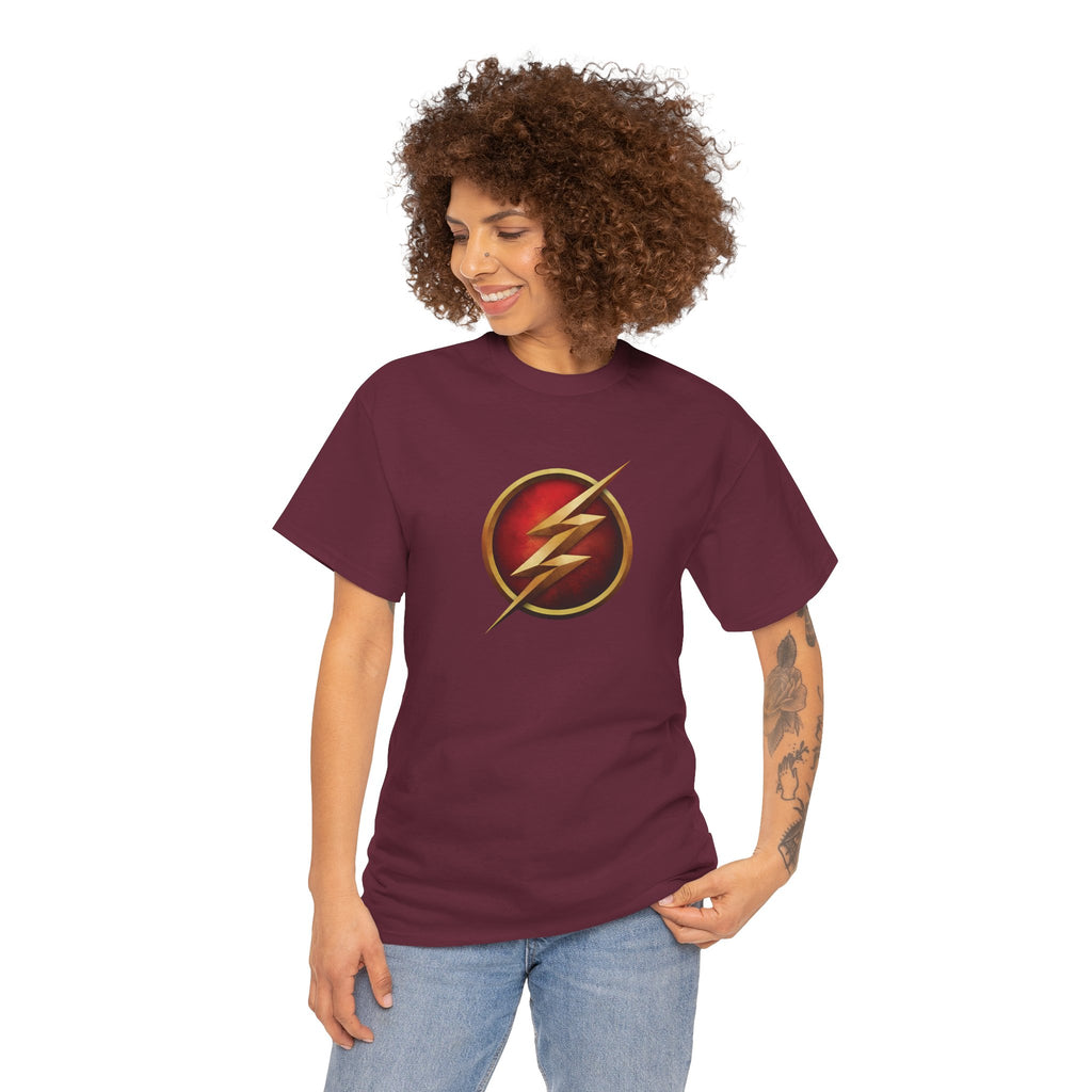 DC Flash Unisex T-shirt - Flashpoint & Classic Bolt Graphic Tee - Speed Force Apparel - Premium 100% Cotton Superhero Tee