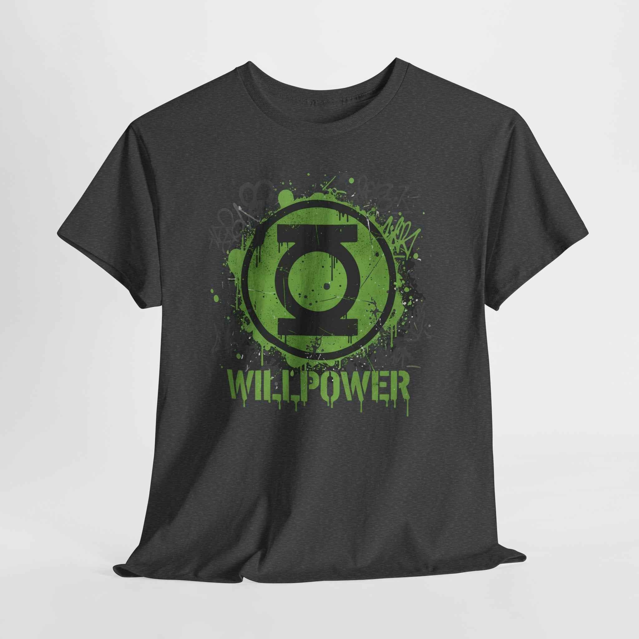 Green Lantern Willpower Graffiti Splatter Unisex T-shirt