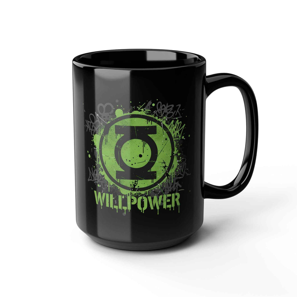 Edgy Willpower Lantern Street Art Statement Coffee Mug