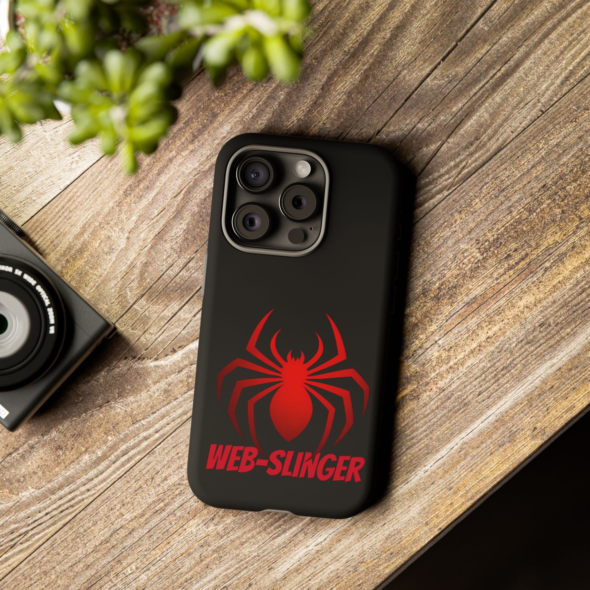 Red Spiderman Hard iPhone Case