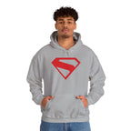 Kingdom Come Superman Logo Hoodie — Vintage Brandon Routh S Shield Sweatshirt