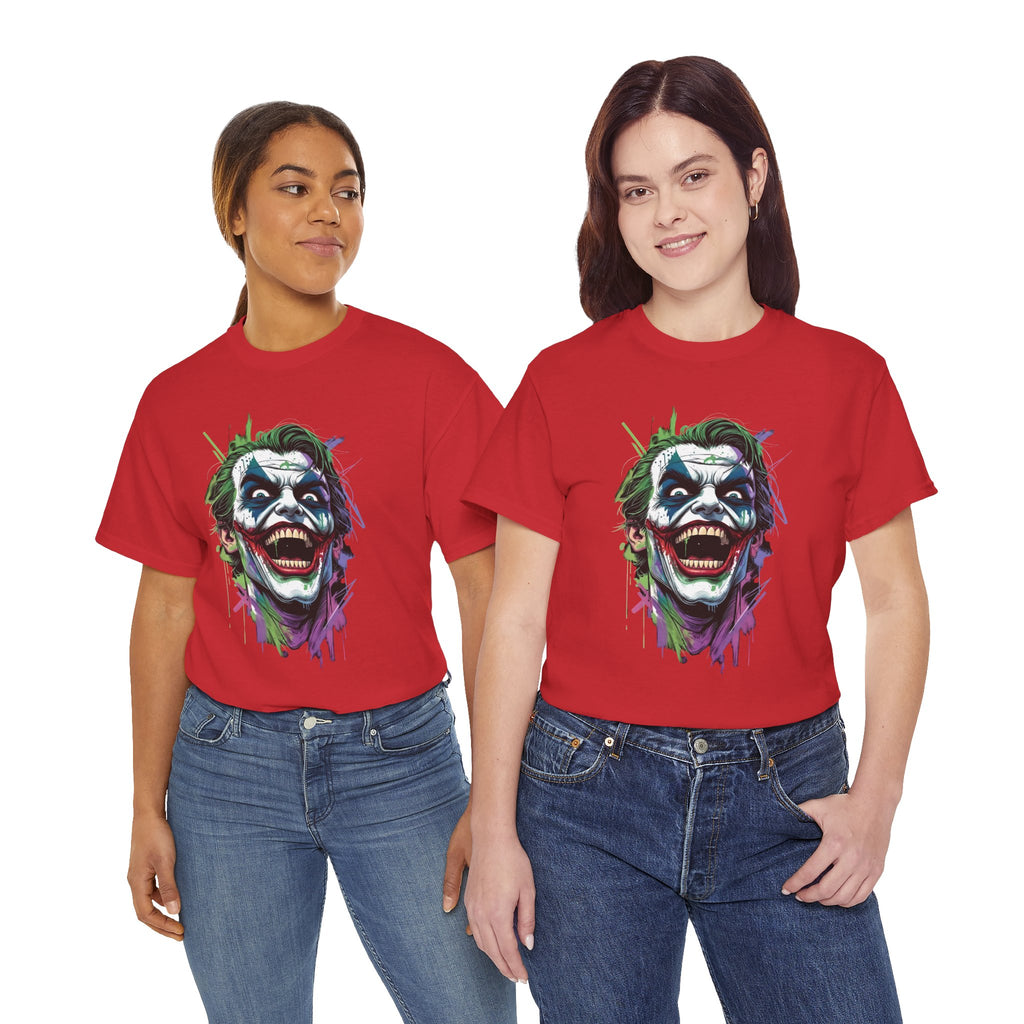 The Joker Streetwear Unisex Graphic Tee - Vintage DC Comics Joker Laugh T-Shirt