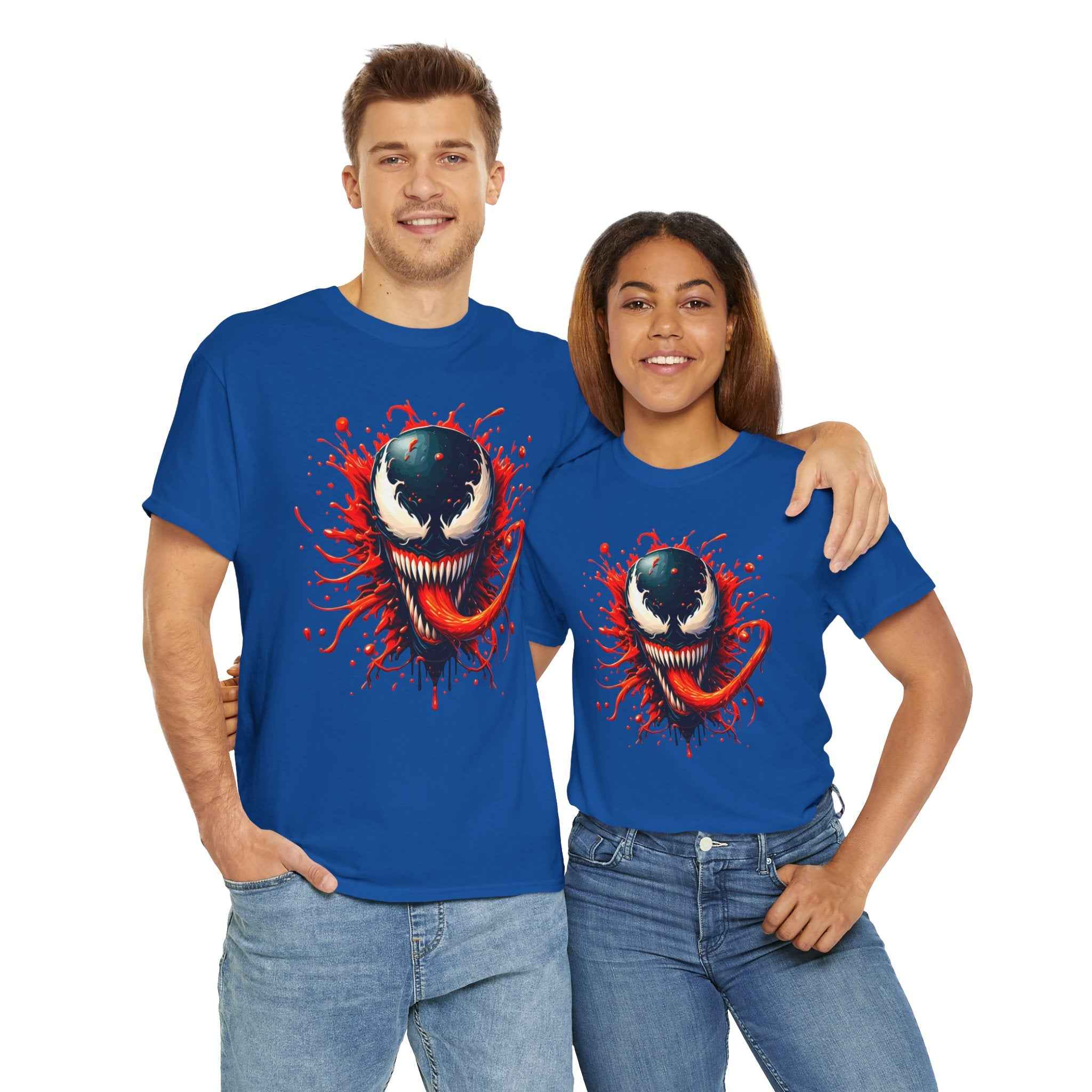 Venom Strike Blood Burst Symbiote Unisex Graphic T-Shirt