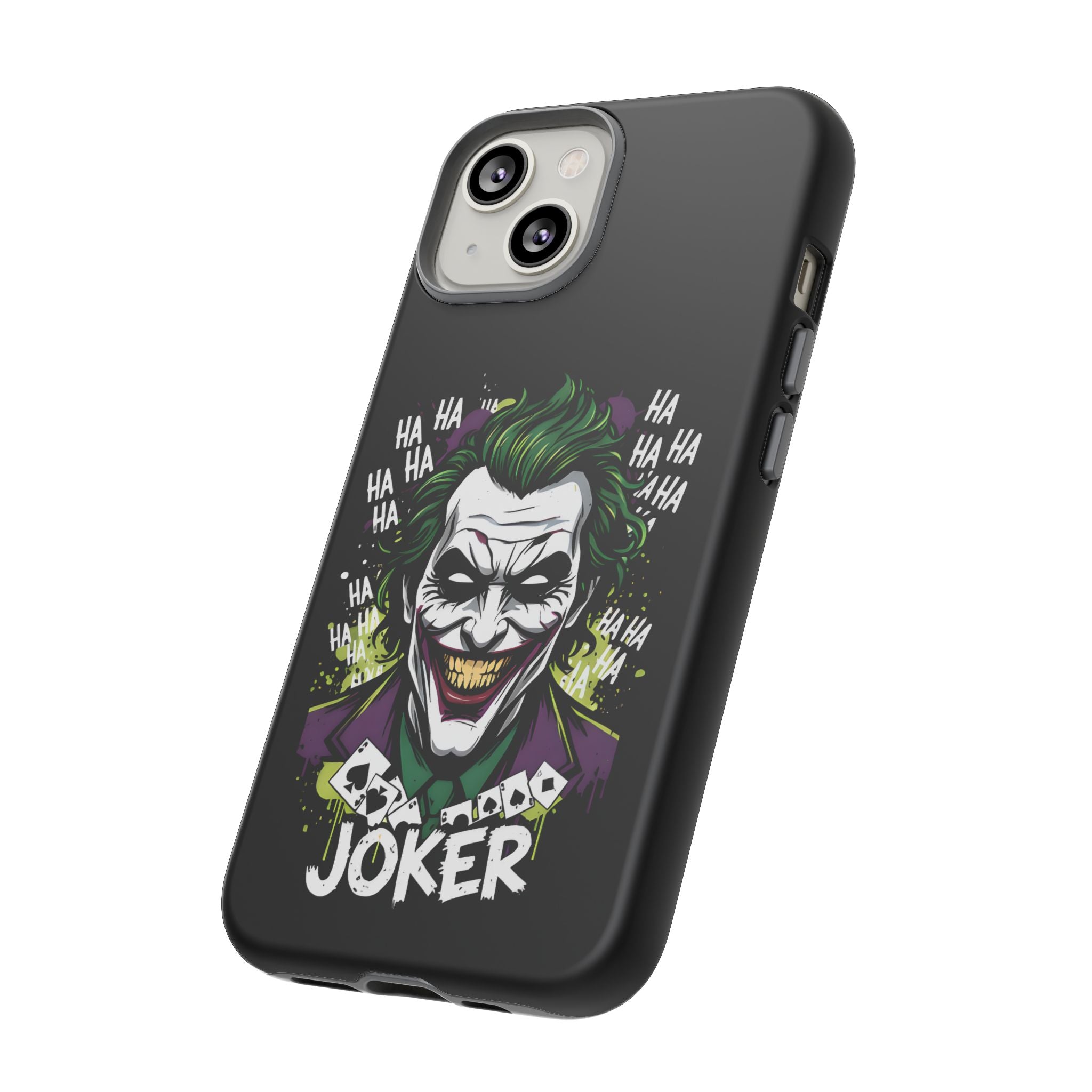 Joker "Bad Joke" DC Villain Hard Case for iPhone 17, 17 Air, 17 Pro Max, 16, 15, 14