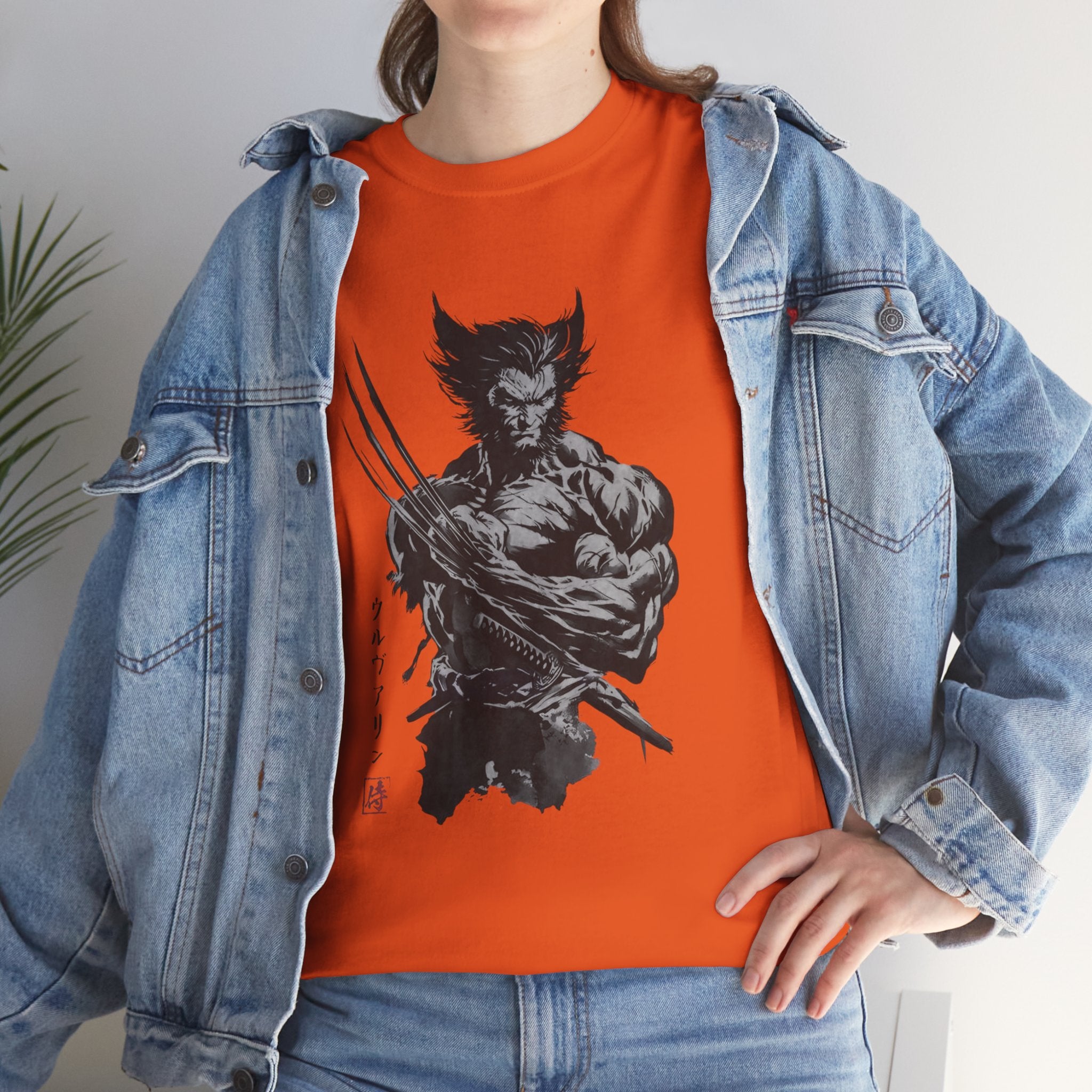 Wolverine Samurai T-Shirt – Marvel Inspired Japanese Style Unisex Tee