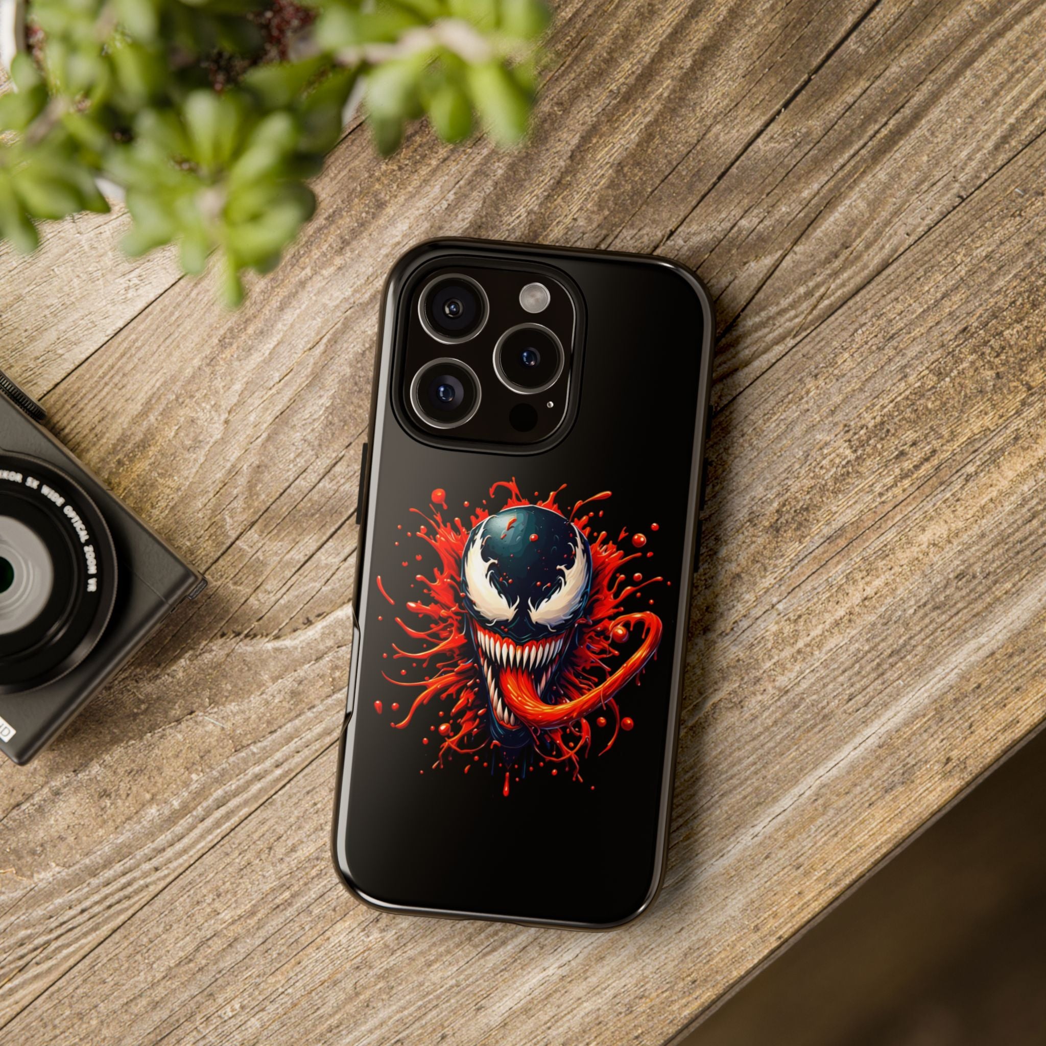 Venom vs Carnage "Symbiote Strike" Hard Case for iPhone 17, 17 Air, 17 Pro Max, 16, 15, 14