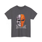 DC Deathstroke Skull Graphic T-Shirt — Slade Wilson Half-Mask Tee
