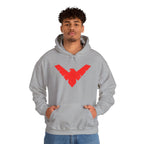 Nightwing Red Emblem Hoodie — DC New 52 Comic Logo Sweatshirt