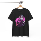 Catwoman Neon Heart Retro Comic T-Shirt — Catwoman Anti-Hero Tee
