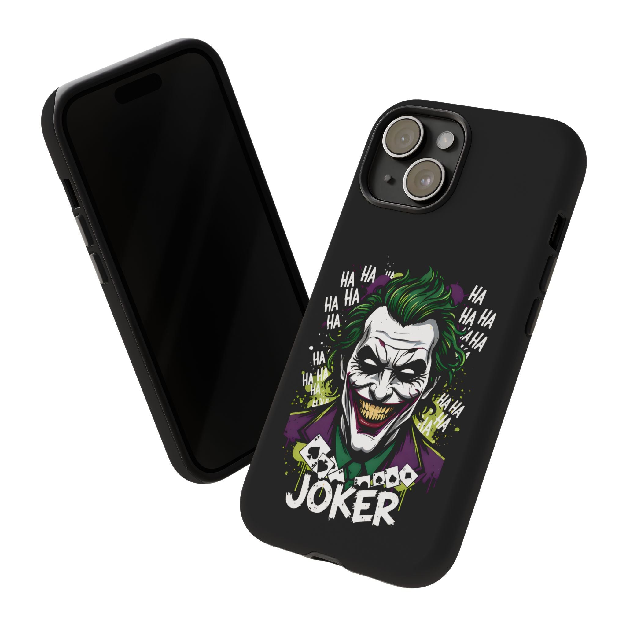 Joker "Bad Joke" DC Villain Hard Case for iPhone 17, 17 Air, 17 Pro Max, 16, 15, 14
