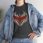Tribal Batman Red Bat-Symbol Unisex Graphic T-Shirt