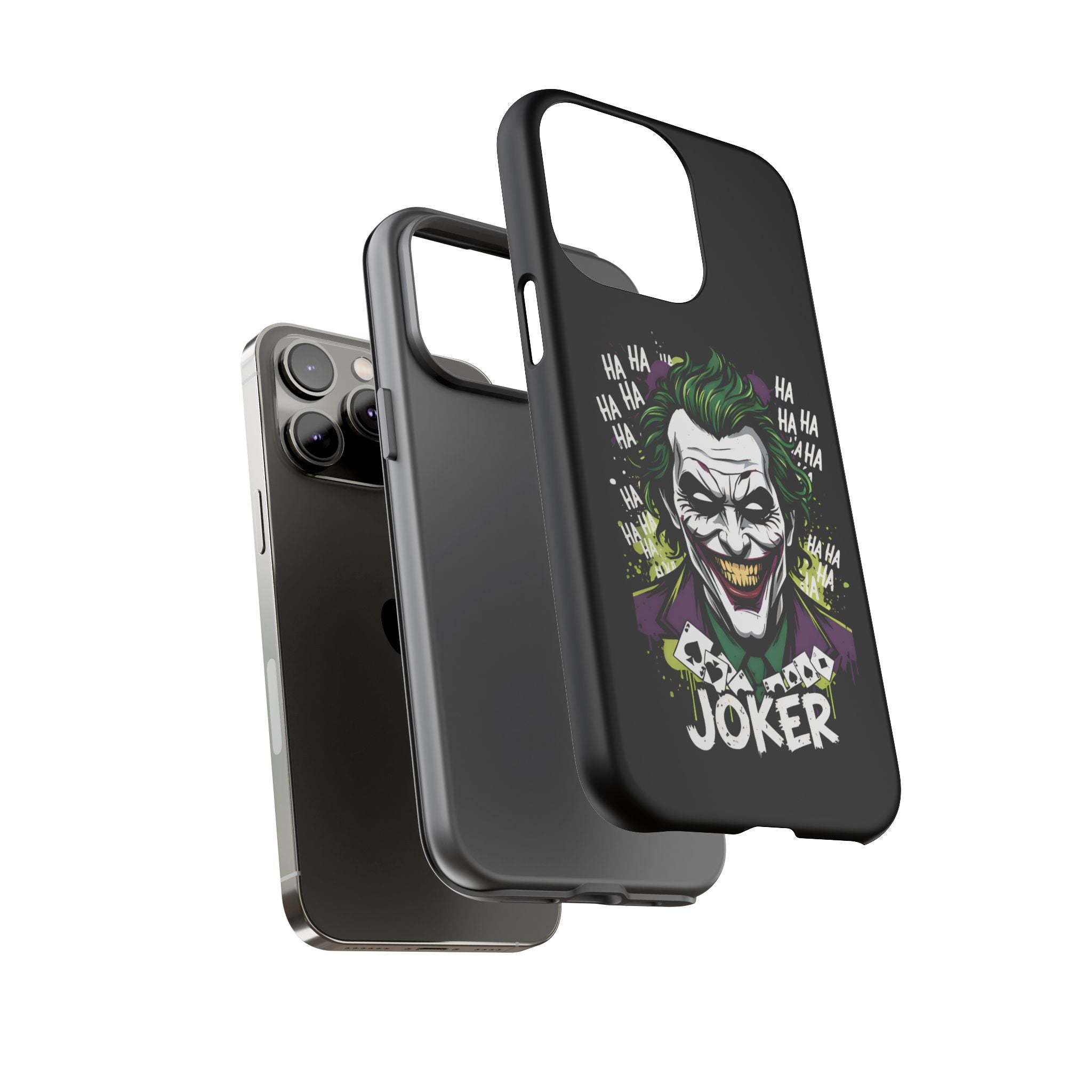 Joker "Bad Joke" DC Villain Hard Case for iPhone 17, 17 Air, 17 Pro Max, 16, 15, 14