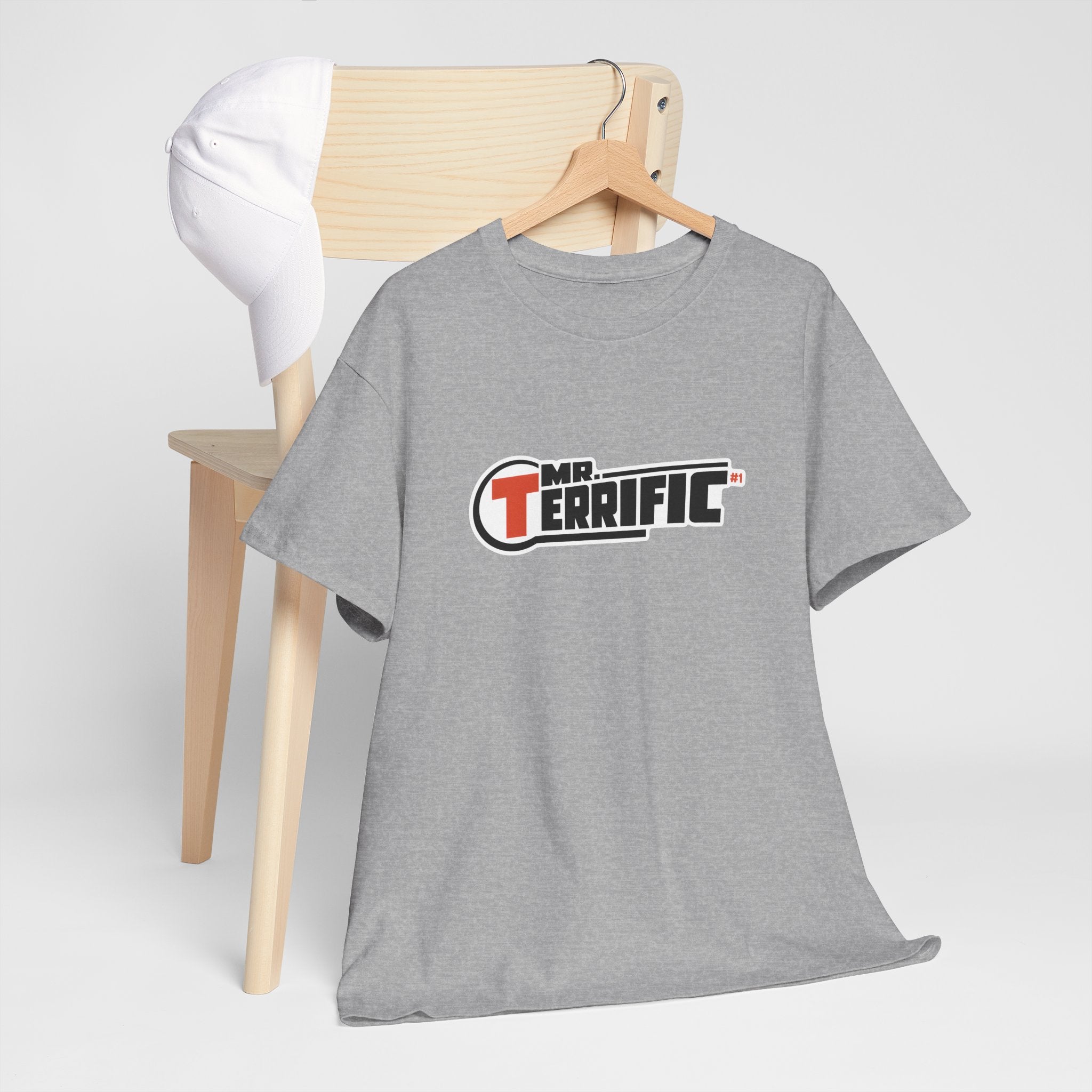 DC Mr. Terrific Graphic Tee — Comic Logo Unisex T-Shirt