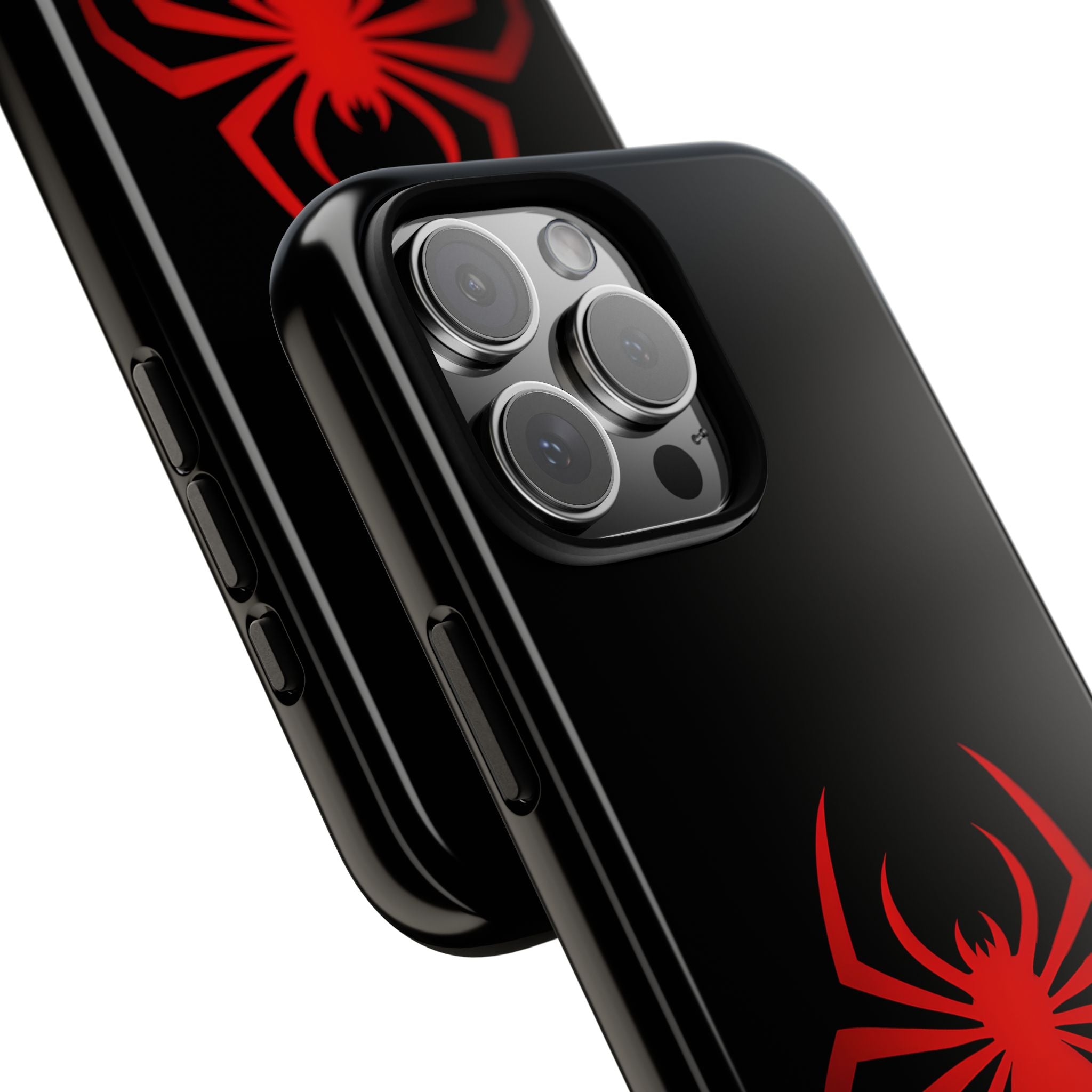 Red Spiderman Hard iPhone Case