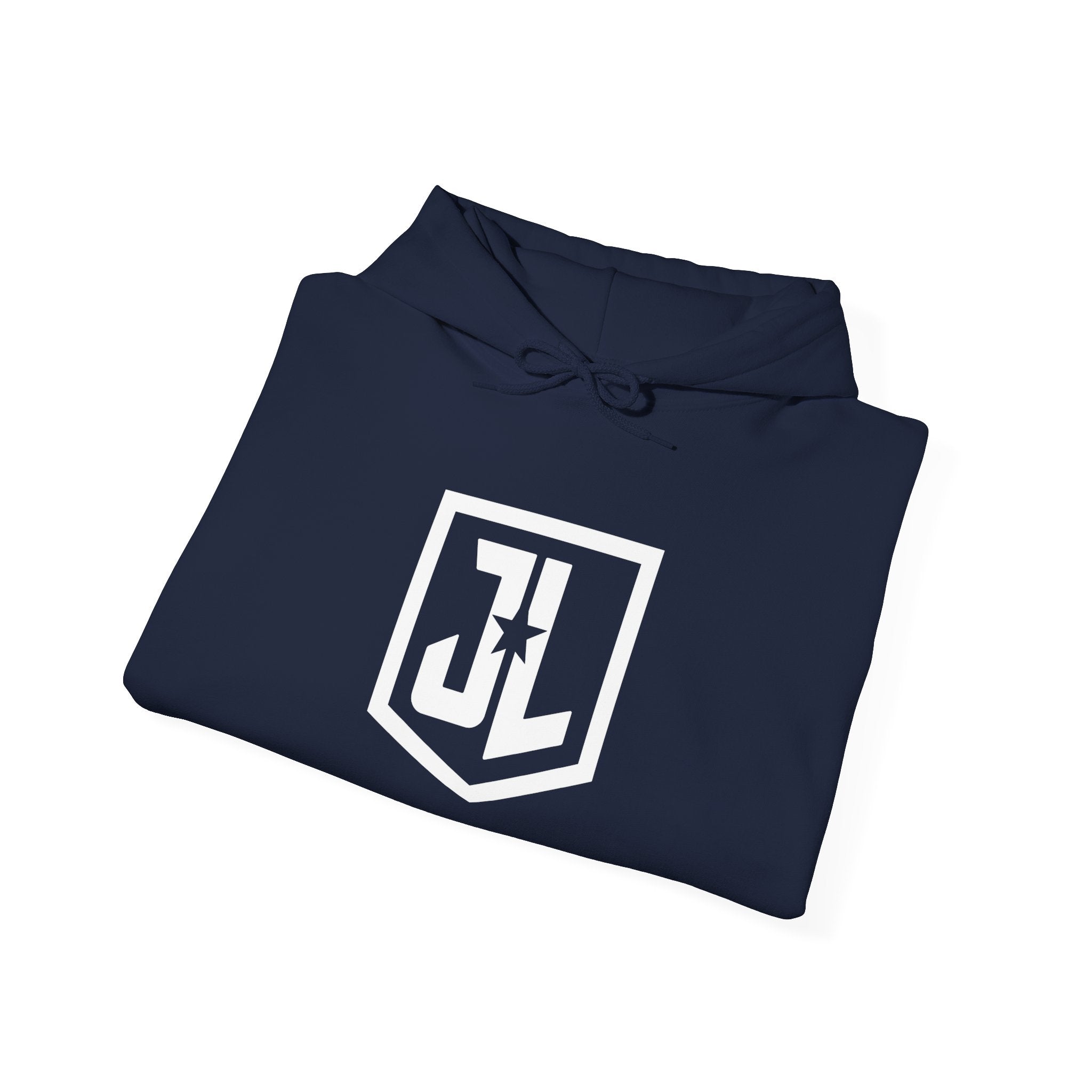 Justice League Shield Logo Hoodie — Minimalist DC Justice League 2017 Sweatshirt