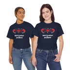 Batman & Robin 1997 Red Bat Emblem T‑Shirt - Batfamily shirt - George Clooney 90s Batman movie shirt