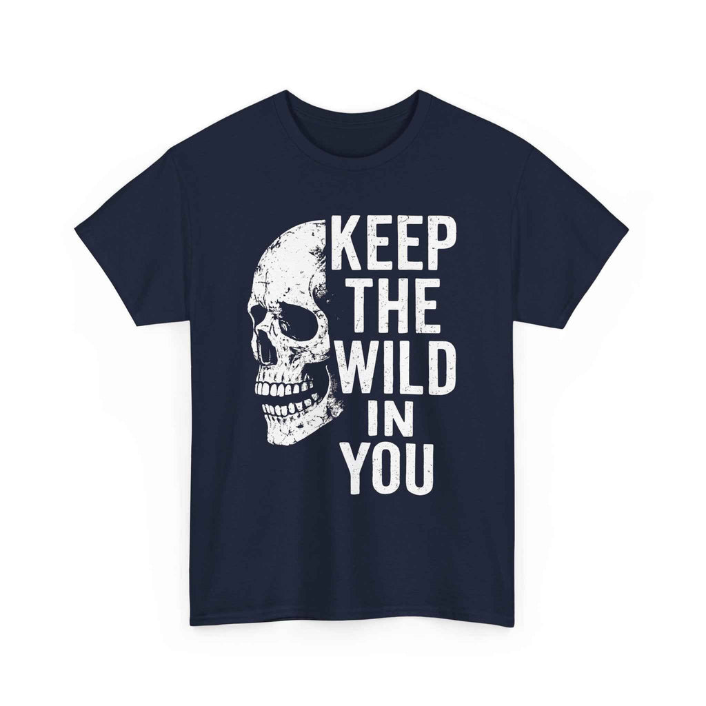 The Wasteland Skull Tee : Unisex Heavy Cotton Tee