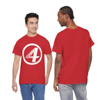 Fantastic Four Retro Logo T-Shirt — Minimalist Vintage Superhero Tee