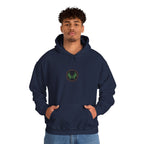 Doctor Doom Avengers Hoodie — Villain Portrait & Back Text Graphic
