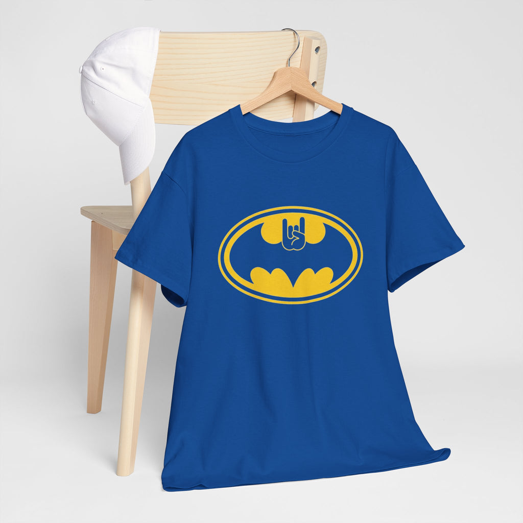 Batman Classic Rock And Roll Logo Unisex Premium T-Shirt
