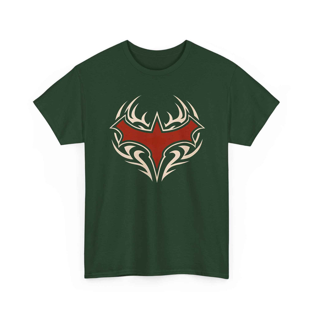 Tribal Batman Red Bat-Symbol Unisex Graphic T-Shirt