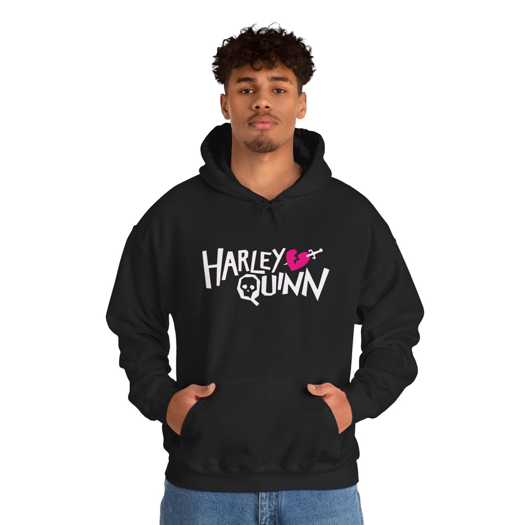 Harley Quinn Mad Love Graphic T‑Shirt – Skull Heart Edition